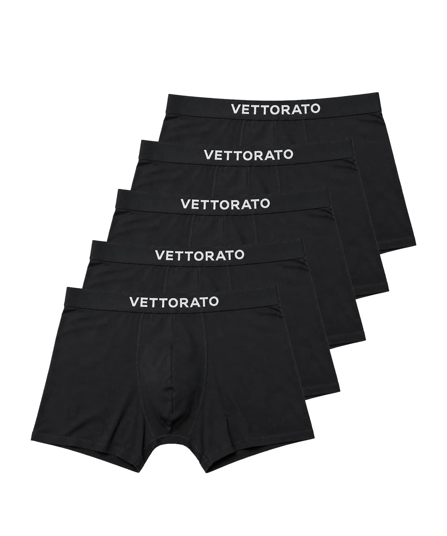 vettorato kalsonger 5-pack bomull svarta
