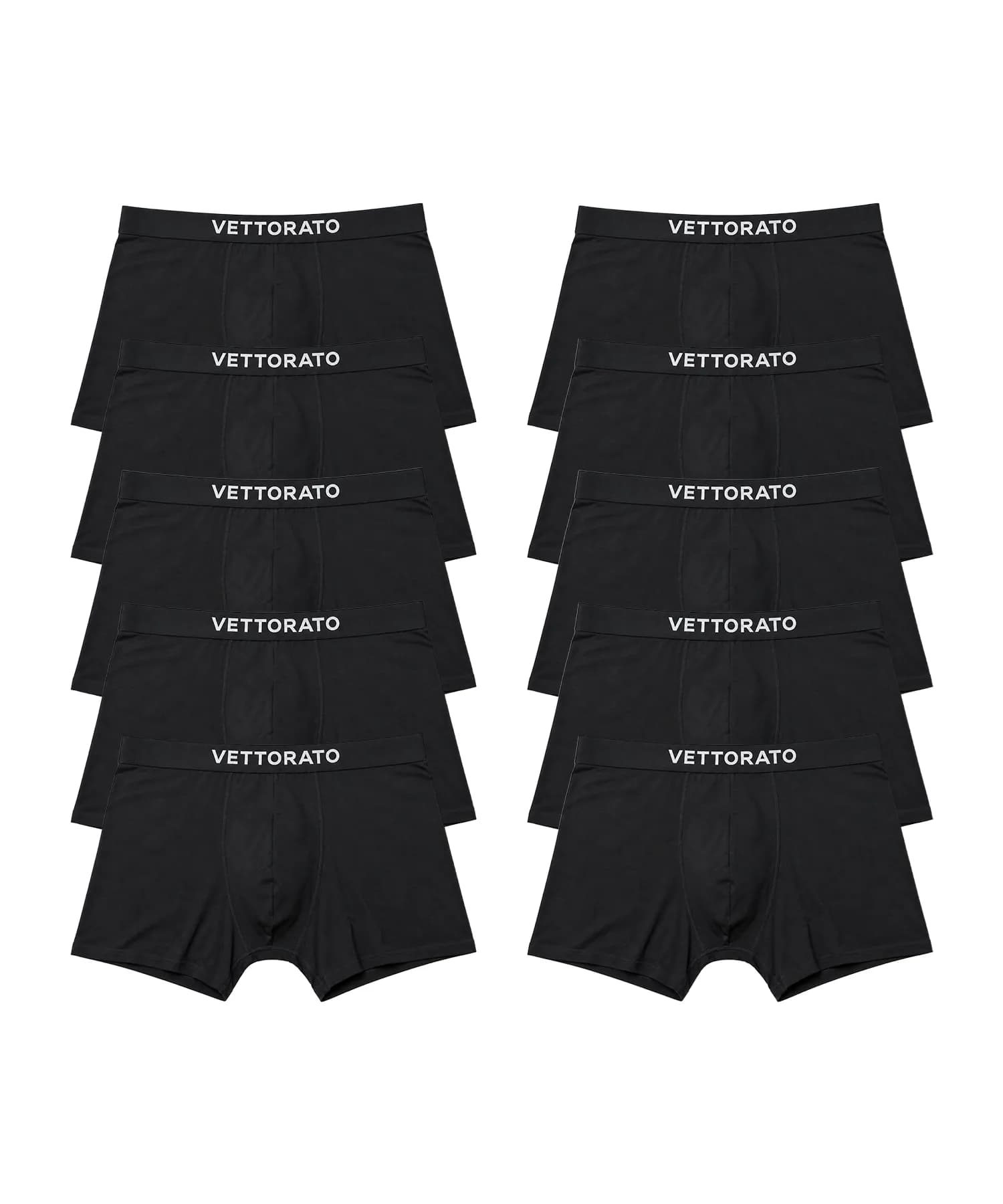 vettorato kalsonger 10-pack bomull svart